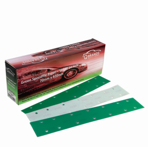 GREEN SPEEDFILE PAPER- VELCRO 14H/70MMx420MM - BX 100