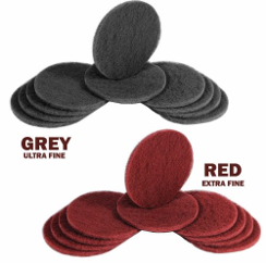SCOTCHBRITE DISC - GREY ULTRA FINE - 150MM - PKT 10