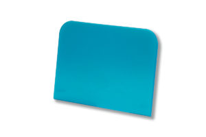 PLASTIC PUTTY SPREADER 120MM BLUE - BX 100