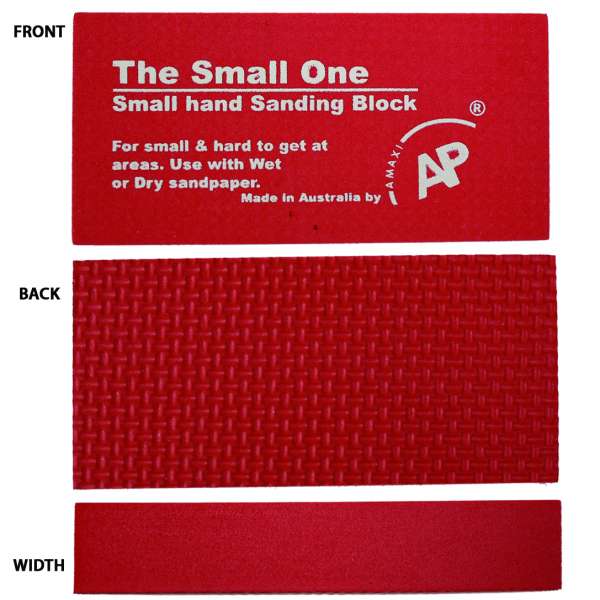 THE SMALL ONE - SMALL HAND SANDING BLOCK