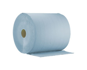 CLEANING PAPER BLUE 3-PLY 38x37CM 1000 SHEET - ROLL