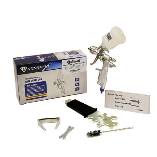 GRAVITY FEED TOUCH UP SPRAY GUN 1.1 SET UP