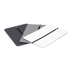 MED GREY METAL SPRAY CARDS - 148MMx105MMx0.16MM - BX 100