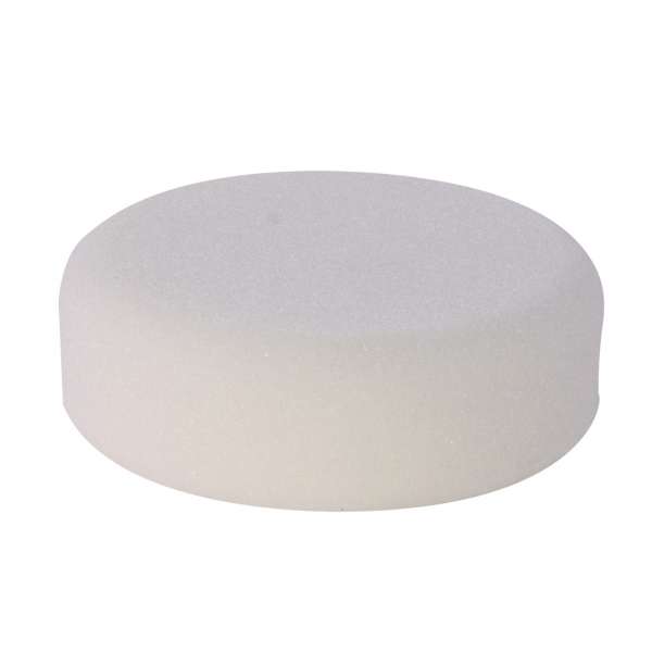 POLISHING PAD - VELCRO - 150MMx50MM  - WHITE