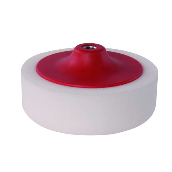 POLISHING PAD M14 - VELCRO - 150MMx50MM - WHITE