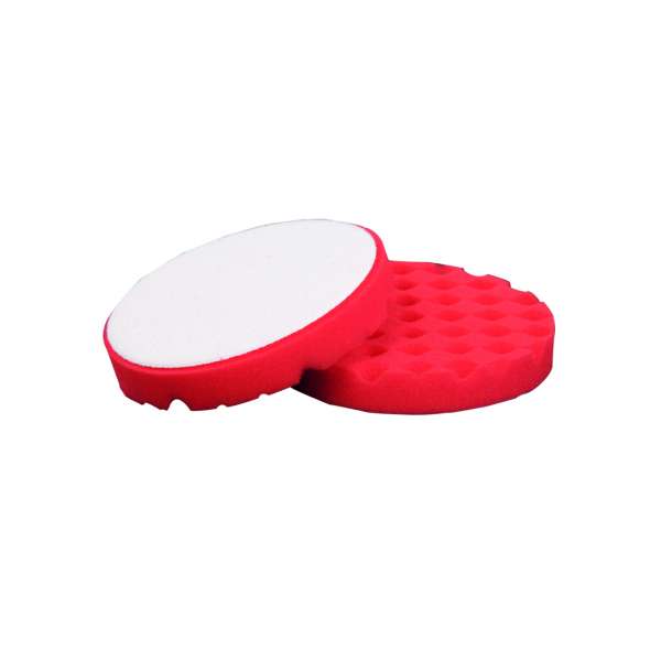 WAFFLE PAD - VELCRO - 80MMx25MM - RED