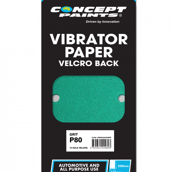 VIB PAPER - VELCRO 10 HOLE - PKT 5