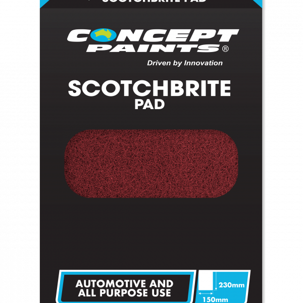 SCOTCHBRITE PAD - RED EXTRA FINE - PKT 3