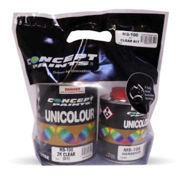 MS-100 2K CLEAR KIT - 1.5LT